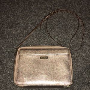 Henri Bendel iPad mini/ tablet purse rose gold